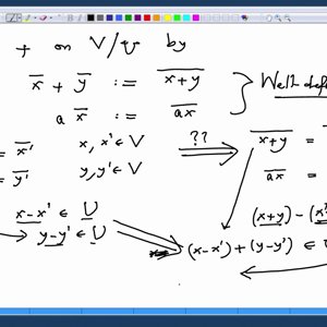 Linear Algebra by Prof. Dilip Patil (NPTEL):- Lecture 35: Homomorphism theorem of vector spaces