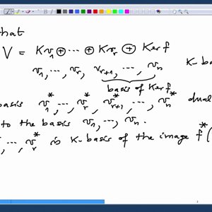 Linear Algebra by Prof. Dilip Patil (NPTEL):- Lecture 34: Quotient spaces