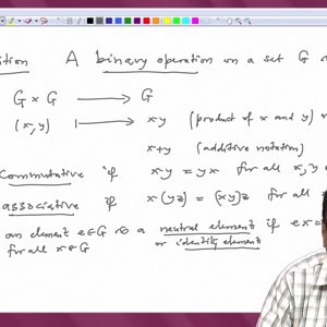Linear Algebra by Prof. Dilip Patil (NPTEL):- Lecture 1: Introduction to Algebraic Structures - Rings and Fields
