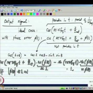 Analog IC Design by Dr. Nagendra Krishnapura (NPTEL):- Type I PLL transfer function and reference feedthrough