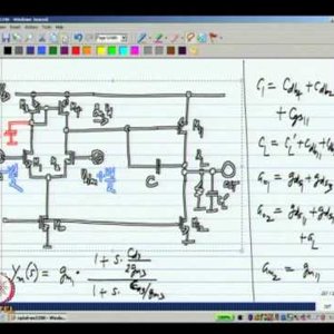 Analog IC Design by Dr. Nagendra Krishnapura (NPTEL):- Two stage opamp