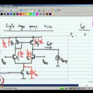 Analog IC Design by Dr. Nagendra Krishnapura (NPTEL):- Single stage opamp characteristics