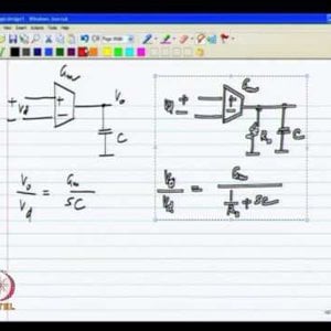Analog IC Design by Dr. Nagendra Krishnapura (NPTEL):- Single stage opamp realization