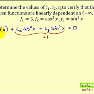 Linear Dependent Functions