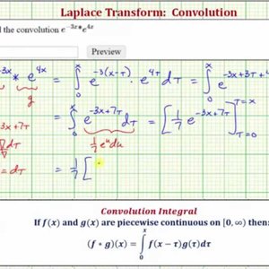 Ex:  Find the Convolution of Two Exponential Functions