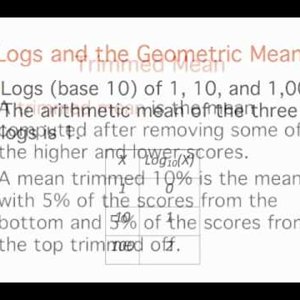 4. Summarizing  Distributions: Additional Measures of Central Tendency