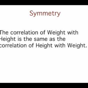 3. Describing  Bivariate Data: Properties of Pearson's Correlation