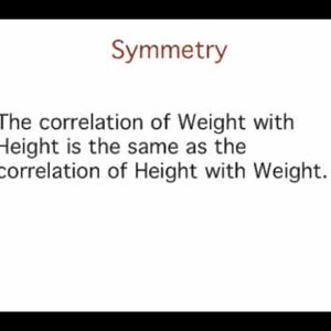 3. Describing  Bivariate Data: Properties of Pearson's Correlation