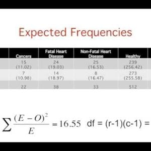 3. Chi Square:  Contingency Tables