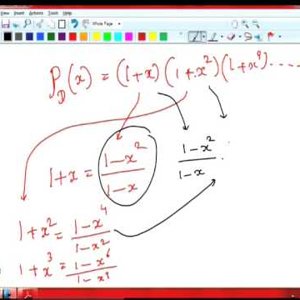 Combinatorics by Dr. L. S. Chandran (NPTEL):- Lecture 34: Partition Number - Part 2