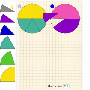 Fraction Pieces Virtual Manipulative