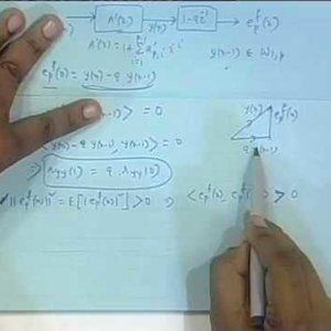 Adaptive Signal Processing by Prof. Mrityunjoy Chakraborty (NPTEL):- Lecture - 25 Linear Prediction and Autoregressive Modeling