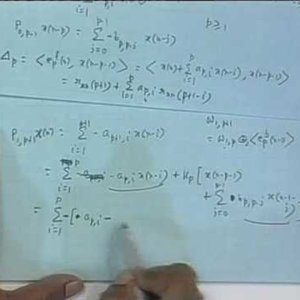 Adaptive Signal Processing by Prof. Mrityunjoy Chakraborty (NPTEL):- Lecture - 24 Lattice as Optimal Filter