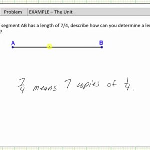 Determine the Length of a Unit Given a Fractional Length