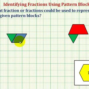 Identify Fractions Using Pattern Blocks