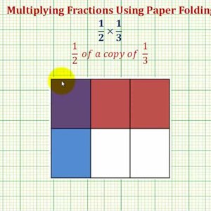 Ex: Modeling Fraction Multiplication Using Paper Folding