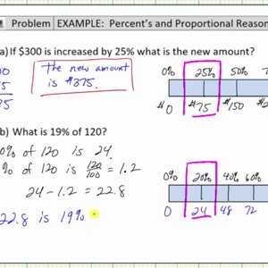 Solve Percent Problems Using a Tape Diagram (Bar Diagram)