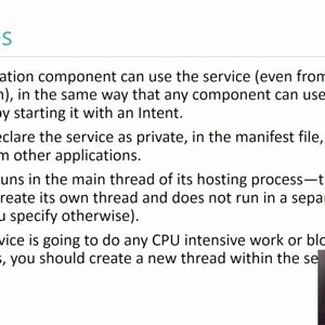 Mobile (Android) Computing by Prof. Pushpendra Singh (NPTEL):- Lecture 31: Services