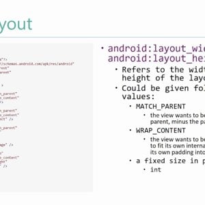 Mobile (Android) Computing by Prof. Pushpendra Singh (NPTEL):- Lecture 11: User Interface