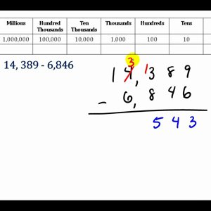 Subtracting Whole Numbers