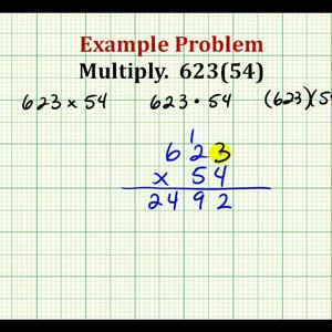 Example:  Multiplying Whole Numbers