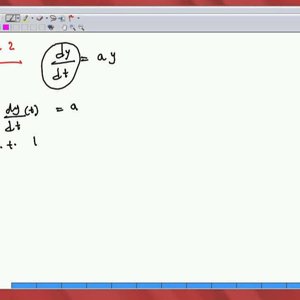 Differential Equations and Applications (NPTEL):- Lecture 02: Examples I