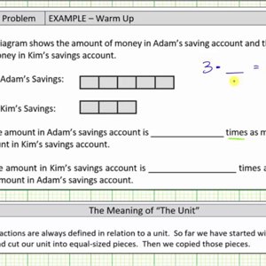 Multiplicative Reasoning - Comparing Savings Accounts