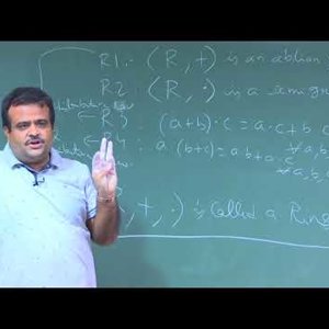 Abstract and Linear Algebra by Prof. Sourav Mukhopadhyay (NPTEL): Lecture 19: Rings