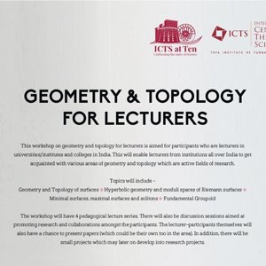 Geometry and Topology of surfaces (Lecture 1) by C. S. Aravinda