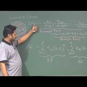 Mathematical Physics 1 by Prof. Samudra Roy (NPTEL):- Lecture 51: Laurent Series, Singularity