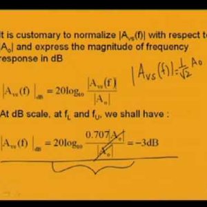 Module - 2 Lecture - 8 Frequency Response of BJT Analysis-Part-1 (NPTEL)