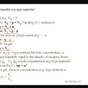 Module - 1 Lecture - 1 Semiconductor materials (NPTEL)