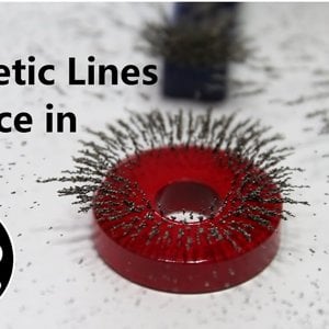 Capturing Magnetic Lines of Force in Resin?