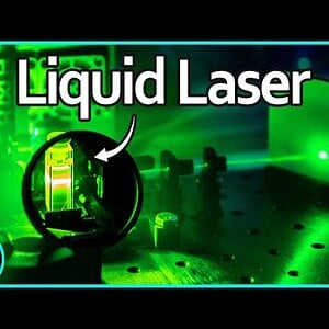 We Built This Kilowatt Laser Out Of Tin Foil And Highlighters