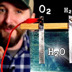 "There's more to electrolysis than I thought"...