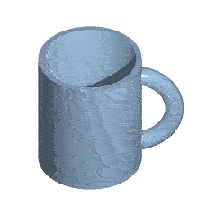 Mug morphing into a torus