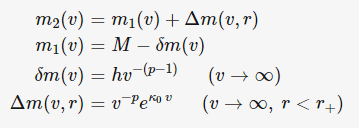 Space Time Equation