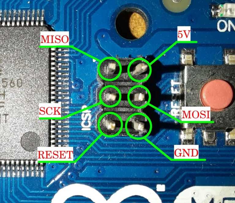 Programming an ATmega8A using Arduino