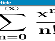 geometric series